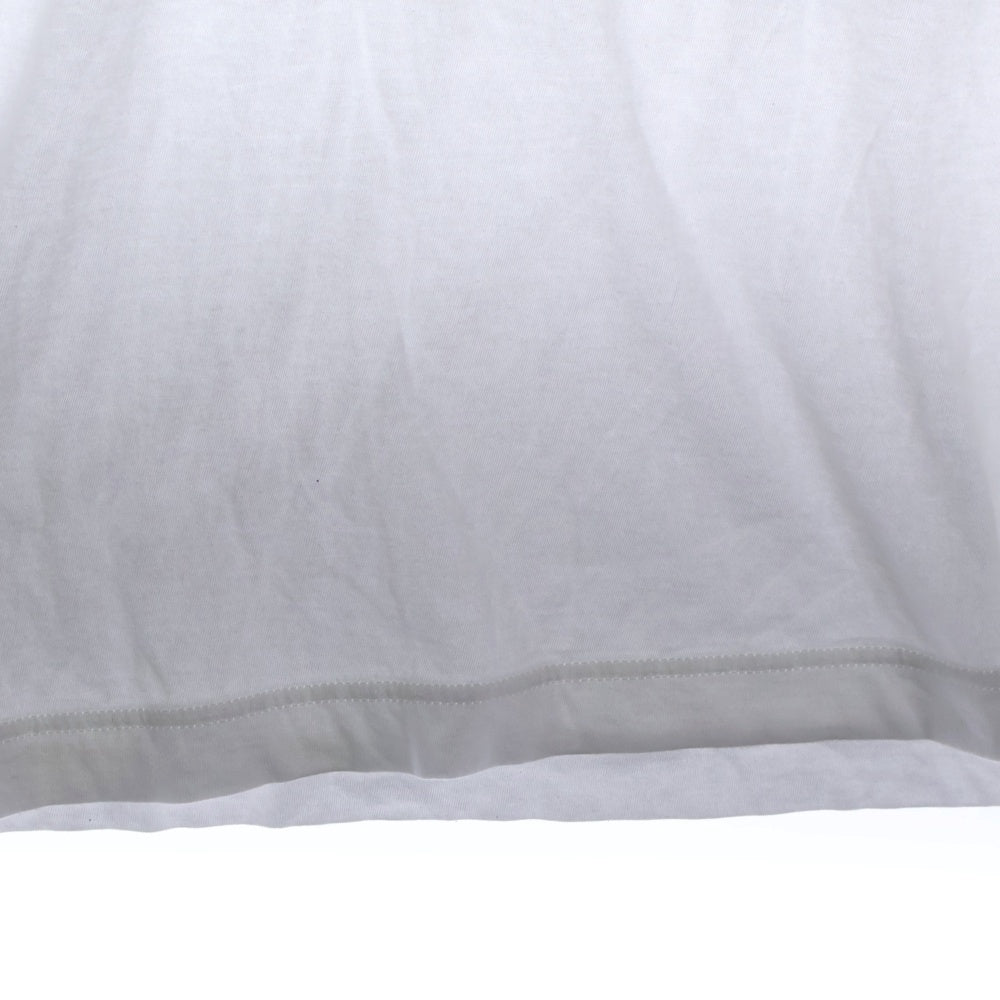 Yohji Yamamoto POUR HOMME(ヨウジヤマモト プールオム) クルーネック 半袖Tシャツ カットソー ホワイト HE-T02-070