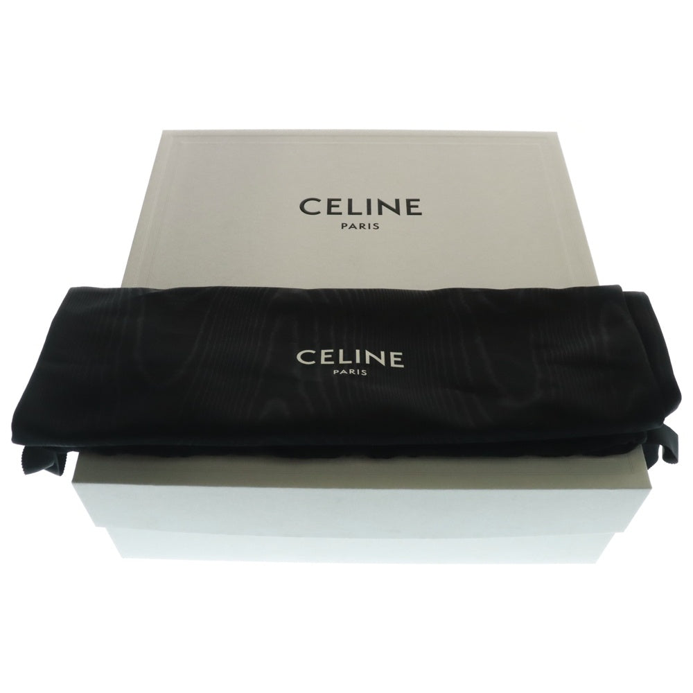 CELINE(セリーヌ) ジャクノ リアルパイソン サイドジップ ヒールブーツ ブラック