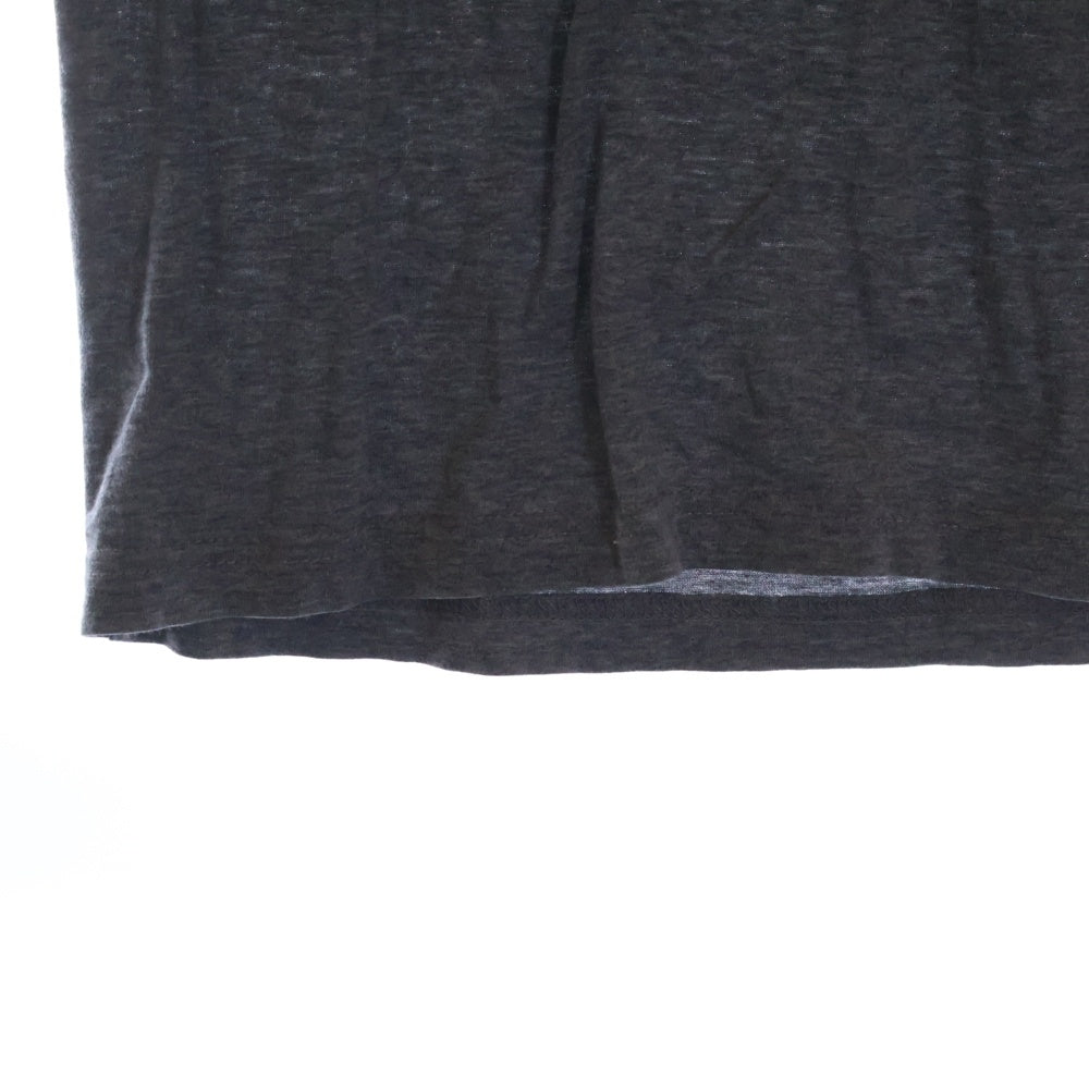 Dior HOMME(ディオールオム) フロントロゴ クルーネック 半袖Tシャツ カットソー グレー 0H3369450107