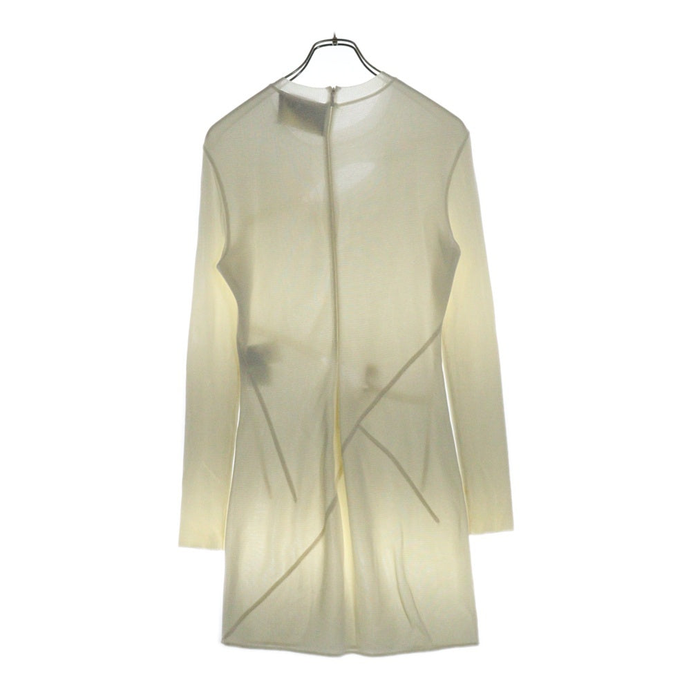 FENDI(フェンディ) ×VERSACE ×ヴェルサーチ セーフティピン装飾 ニットワンピース アイボリー FND952AJTM レディース