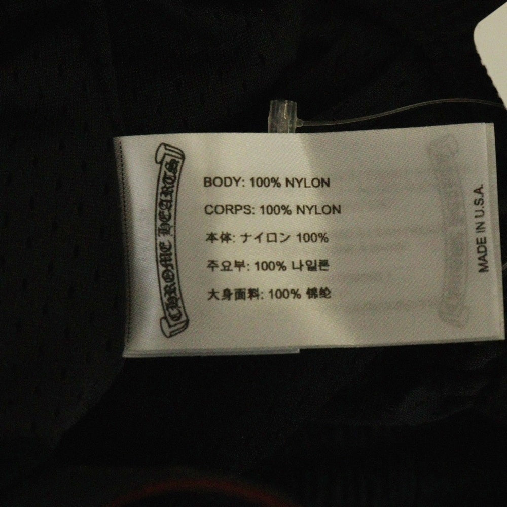 CHROME HEARTS(クロムハーツ) MESH WARM UP JERSEY CHプリントメッシュハーフパンツ ショーツ ブラック