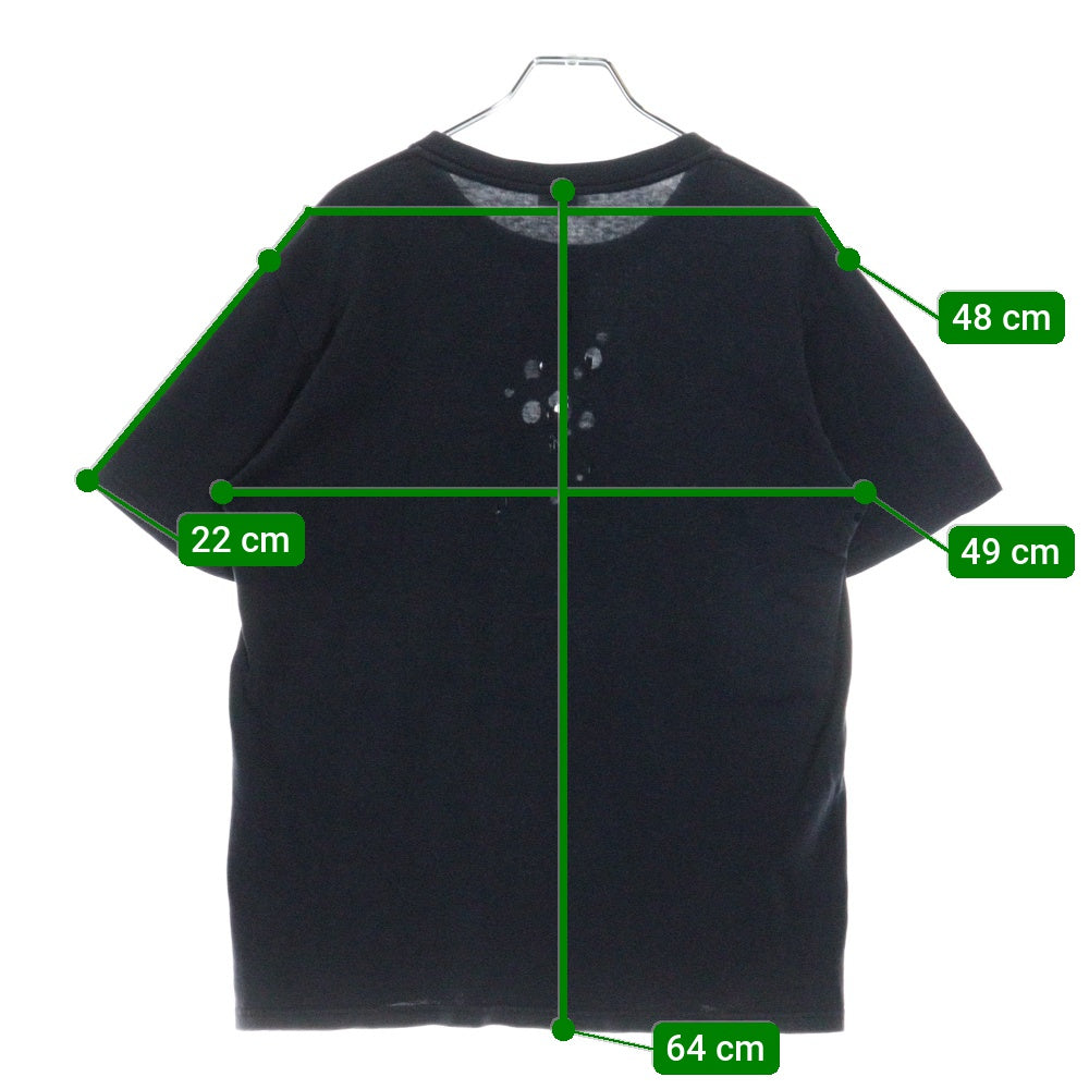 NUMBER (N)INE(ナンバーナイン) 01SS タイム期 モントリオールカナダ 半袖Tシャツ カットソー ネイビー