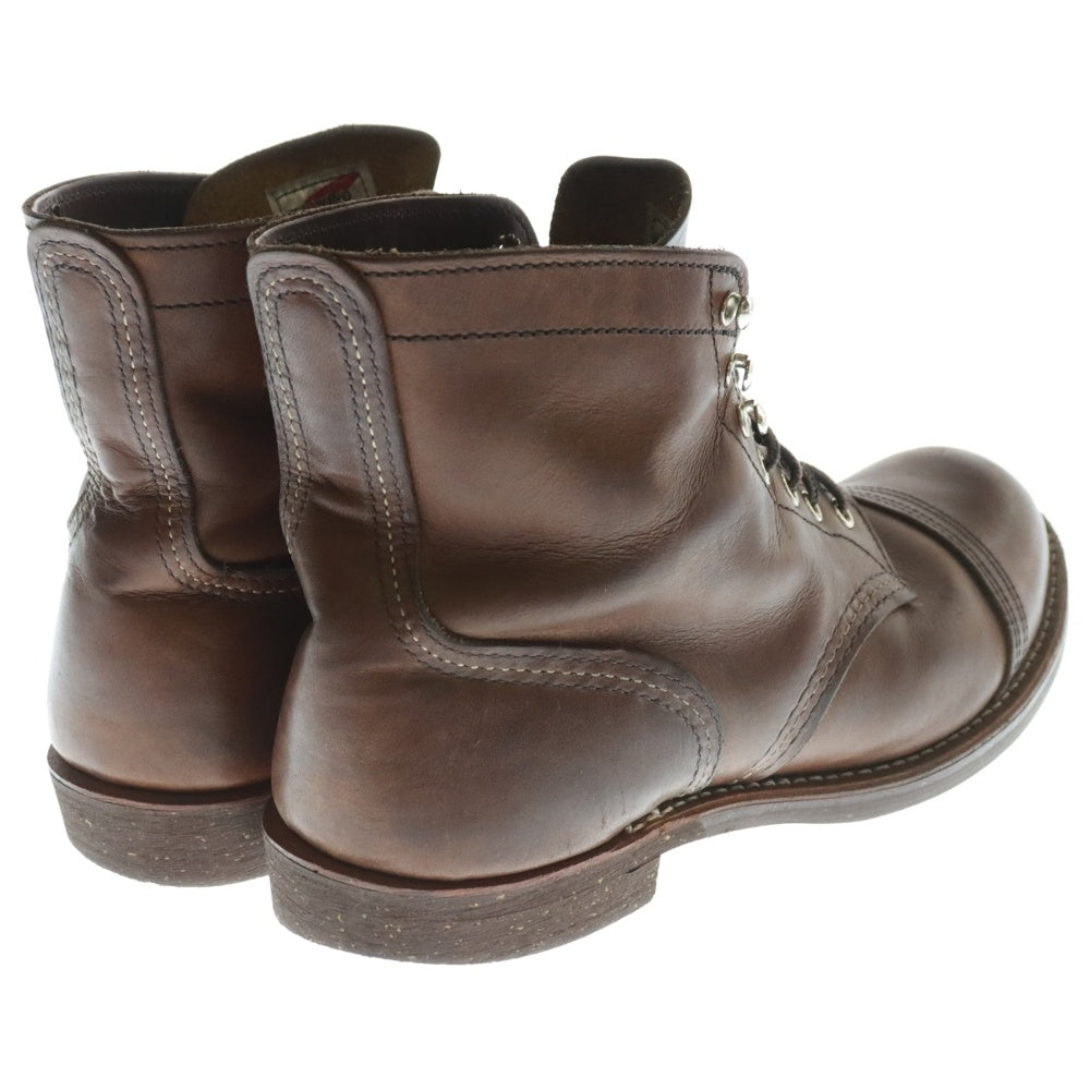 RED WING(レッド ウイング) Iron Ranger 8111 アイアンレンジャー レザー レースアップ ブーツ ブラウン