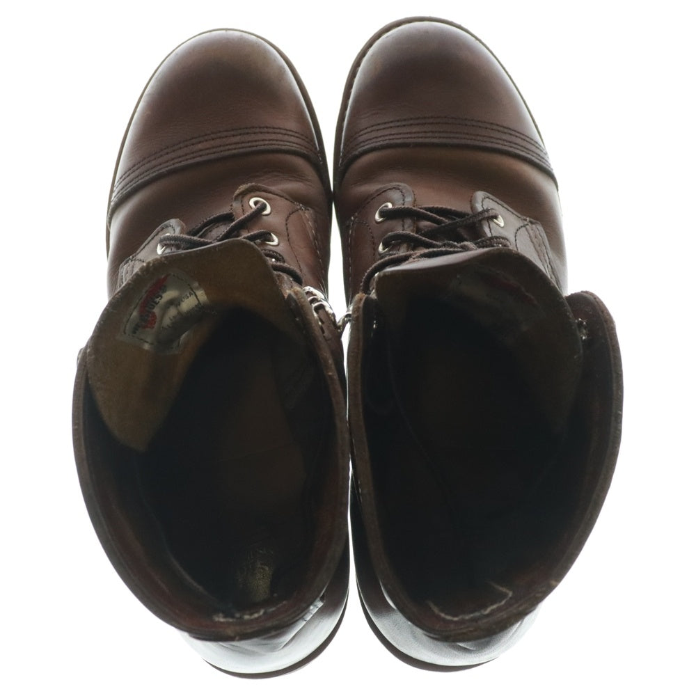 RED WING(レッド ウイング) Iron Ranger 8111 アイアンレンジャー レザー レースアップ ブーツ ブラウン