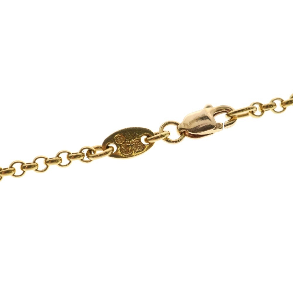 CHROME HEARTS(クロムハーツ) 22K NECKCHAIN R20 ロールチェーンネックレス 20inch ゴールド BCA011