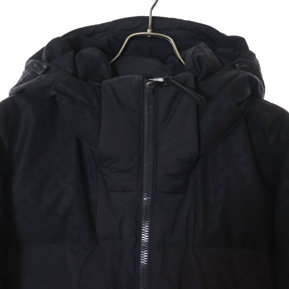 LOUIS VUITTON(ルイヴィトン) 24SS モノグラム フーデッドパデッドジャケット アウター ブラック RM241MQ FUO HQB41E