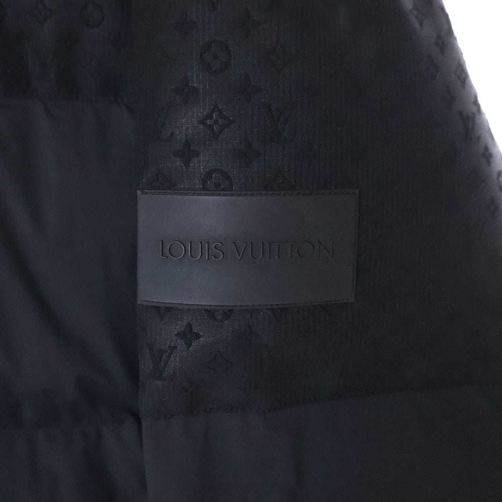 LOUIS VUITTON(ルイヴィトン) 24SS モノグラム フーデッドパデッドジャケット アウター ブラック RM241MQ FUO HQB41E