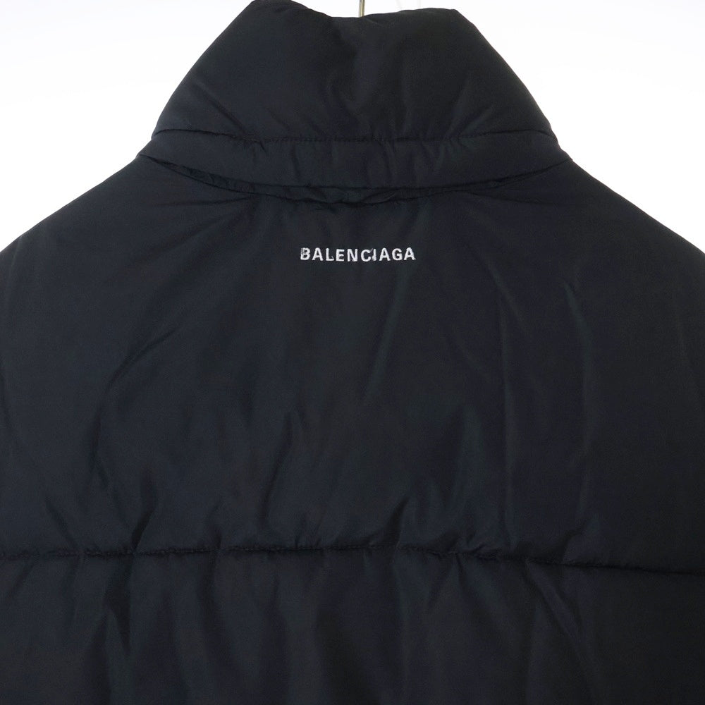 BALENCIAGA(バレンシアガ) 21SS BATING VEST キルティング 中綿コクーンベスト ブラック 642225 TYD36