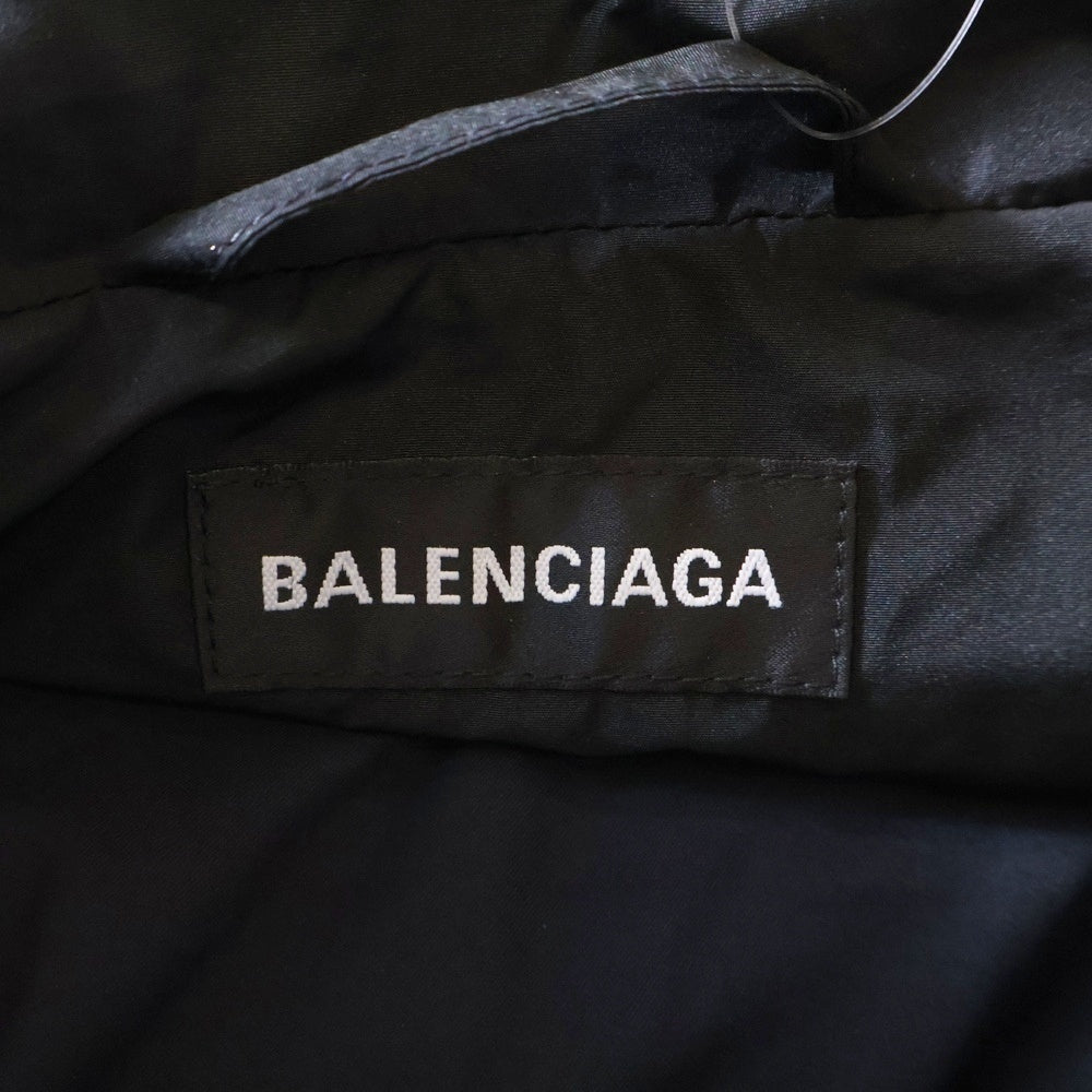 BALENCIAGA(バレンシアガ) 21SS BATING VEST キルティング 中綿コクーンベスト ブラック 642225 TYD36