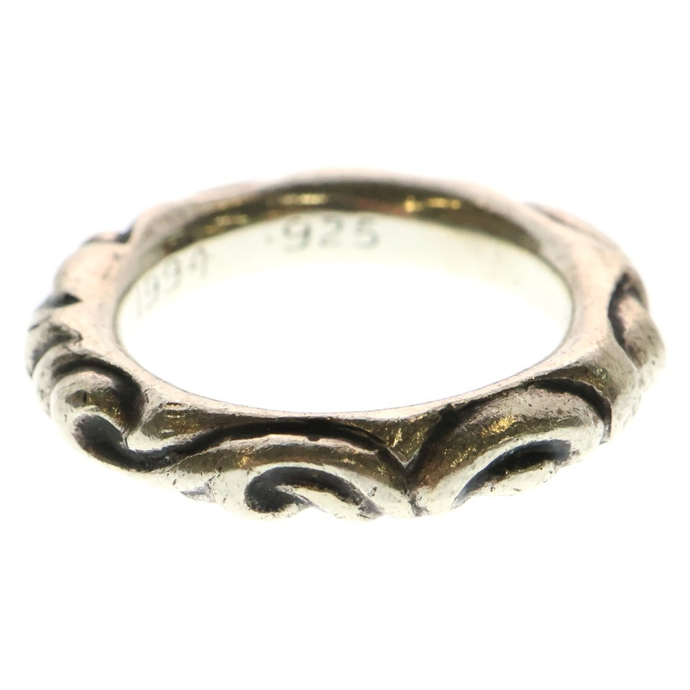 CHROME HEARTS(クロムハーツ) SCRL BAND スクロールバンド リング シルバー BCA351