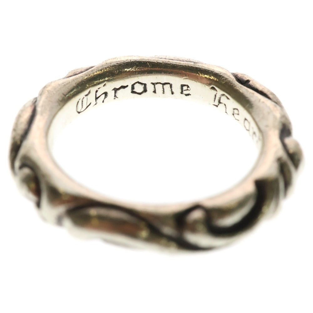 CHROME HEARTS(クロムハーツ) SCRL BAND スクロールバンド リング シルバー BCA351