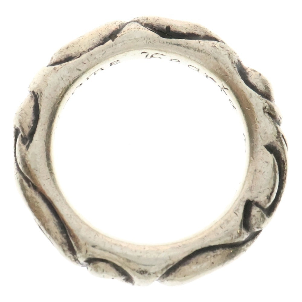 CHROME HEARTS(クロムハーツ) SCRL BAND スクロールバンド リング シルバー BCA351