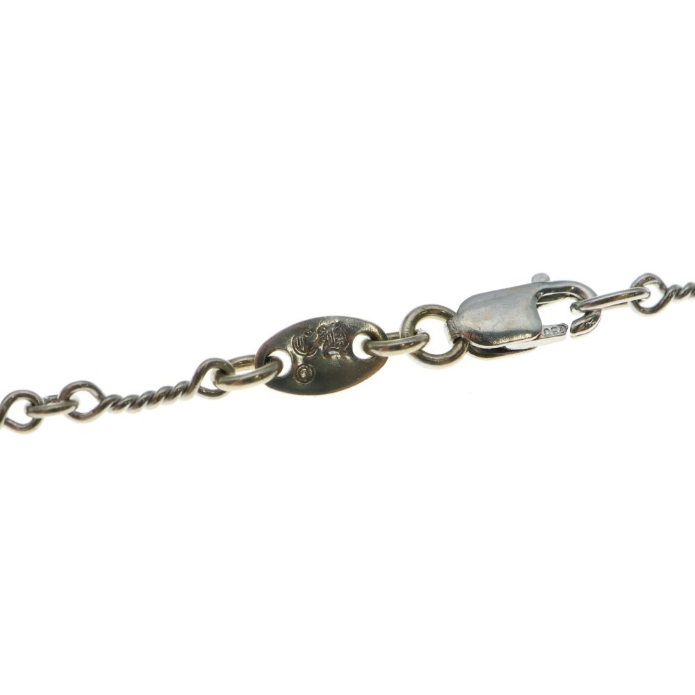 CHROME HEARTS(クロムハーツ) 18KWG NECKCHAIN T20 ツイストチェーンネックレス 20inch ホワイトゴールド BCA003