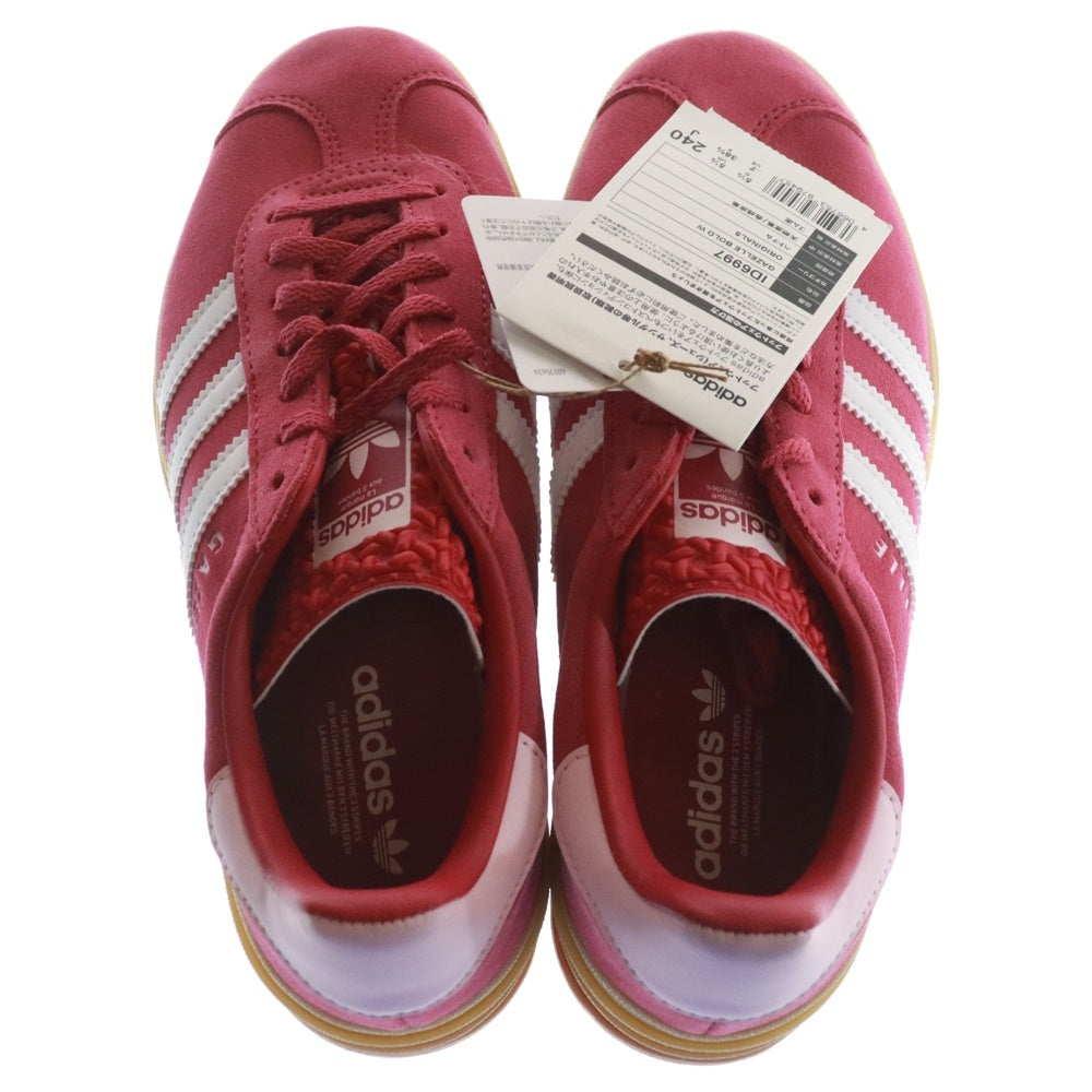 adidas Originals(アディダスオリジナルス) GAZELLE BOLD W ガゼル ローカットスニーカー ピンク レディース US7/24cm ID6997
