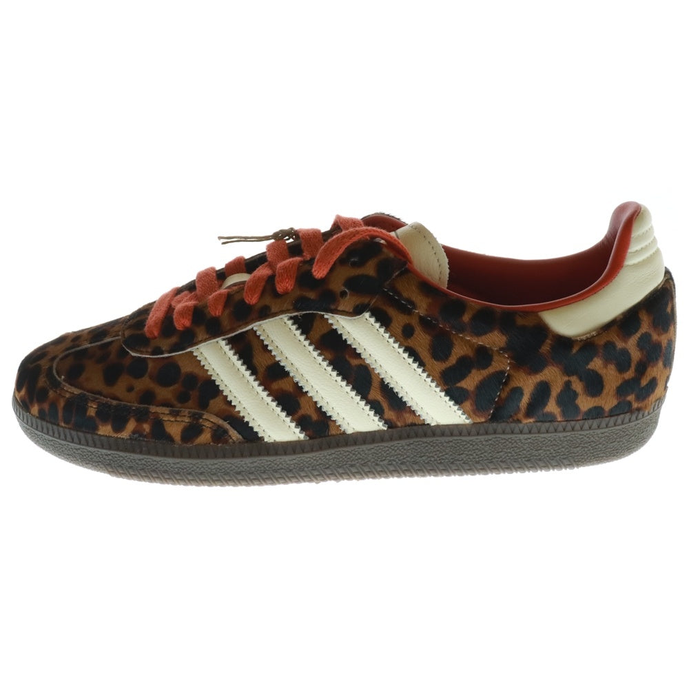 adidas Originals(アディダスオリジナルス) SAMBA OG W サンバ レオパード ローカットスニーカー ブラウン US9/26cm JI2734