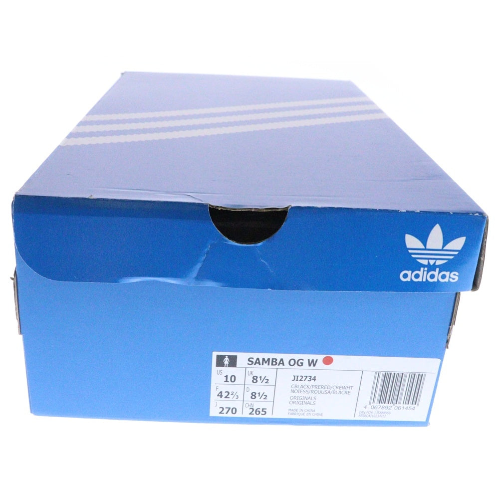 adidas Originals(アディダスオリジナルス) SAMBA OG W サンバ レオパード ローカットスニーカー ブラウン US10/27cm JI2734