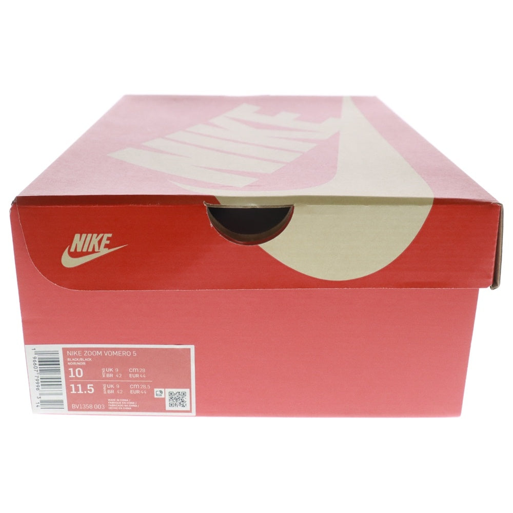 NIKE(ナイキ) ZOOM VOMERO5 ズームボメロ5 ローカットスニーカー ブラック US10/28cm BV1358-003