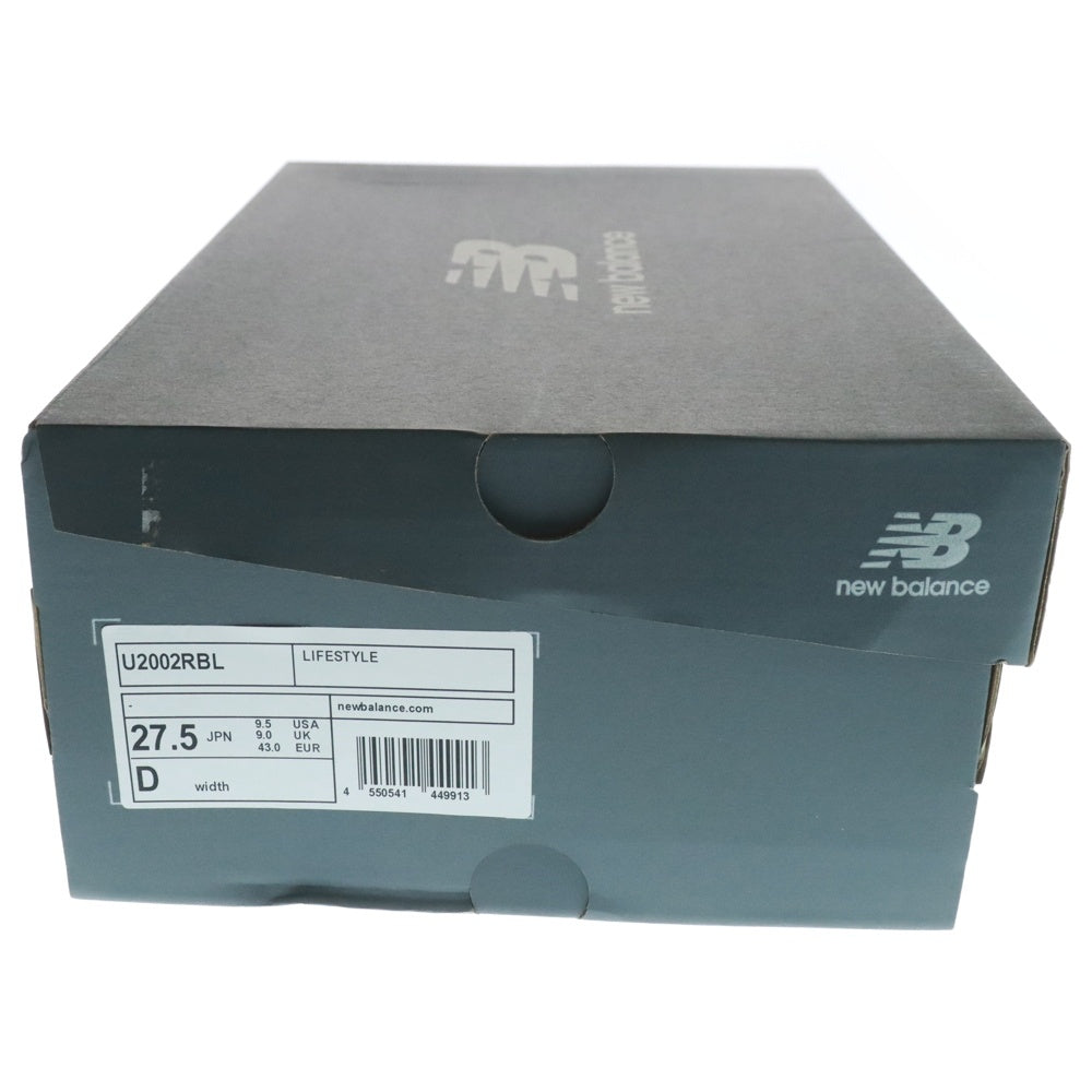 New Balance(ニューバランス) 2002R トリプルブラック ローカットスニーカー ブラック US9.5/27.5cm U2002RBL