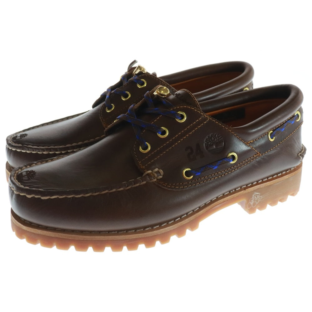 Timberland(ティンバーランド) Authentic Handsewn Boat Shoe フルグレイン ボートシューズ ブラウン US10/28cm 030003 214