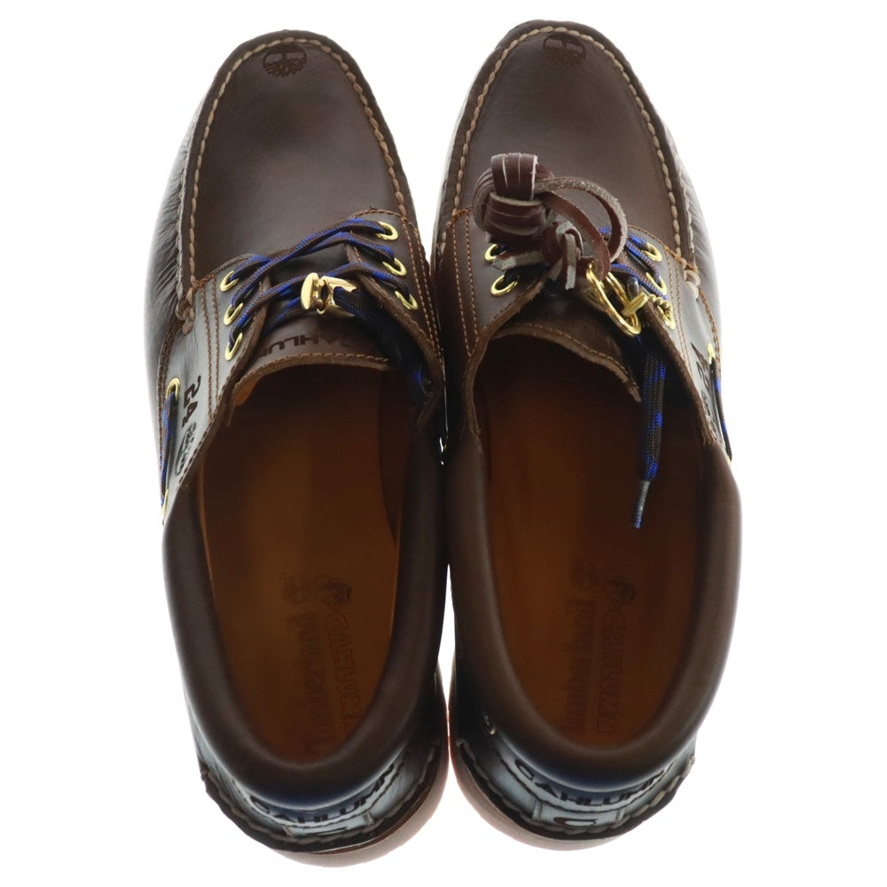 Timberland(ティンバーランド) Authentic Handsewn Boat Shoe フルグレイン ボートシューズ ブラウン US10/28cm 030003 214