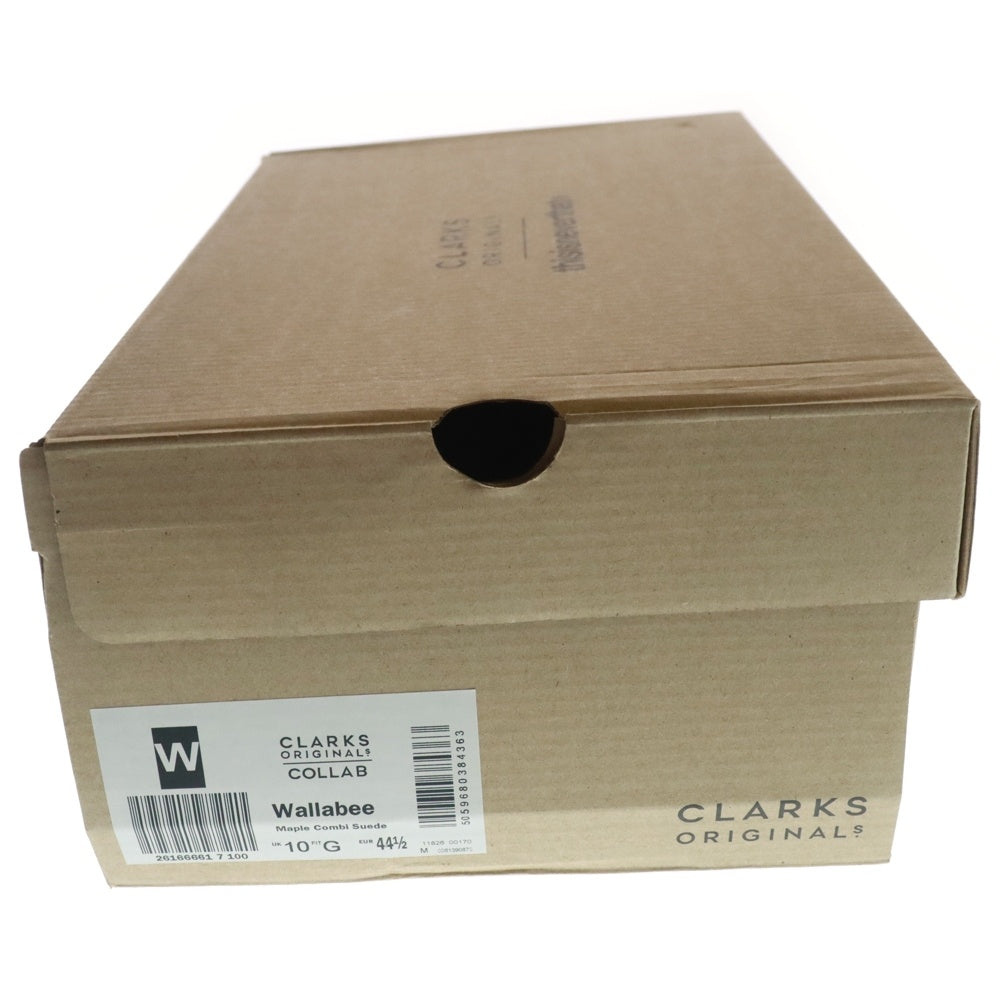 Clarks ORIGINALS(クラークス オリジナルス) ×thisisneverthat Wallabee ディスイズネバーザット ワラビー スウェードローカットシューズ アイボリー