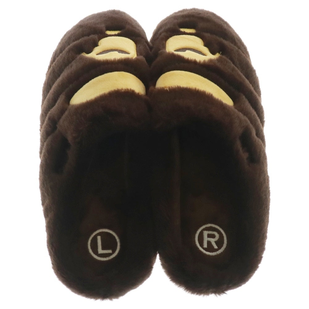 A BATHING APE(アベイシングエイプ) ×SUBU APE HEAD PUFFER SANDALS スブ サンダル ローカットシューズ ブラウン 1K80191901