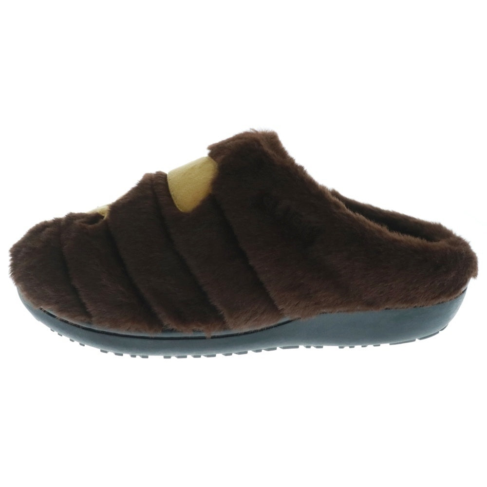 A BATHING APE(アベイシングエイプ) ×SUBU APE HEAD PUFFER SANDALS スブ サンダル ローカットシューズ ブラウン 1K80191901