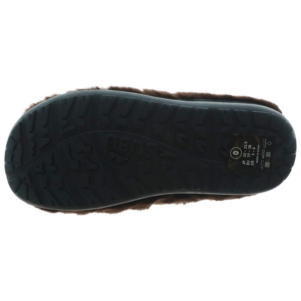 A BATHING APE(アベイシングエイプ) ×SUBU APE HEAD PUFFER SANDALS スブ サンダル ローカットシューズ ブラウン 1K80191901