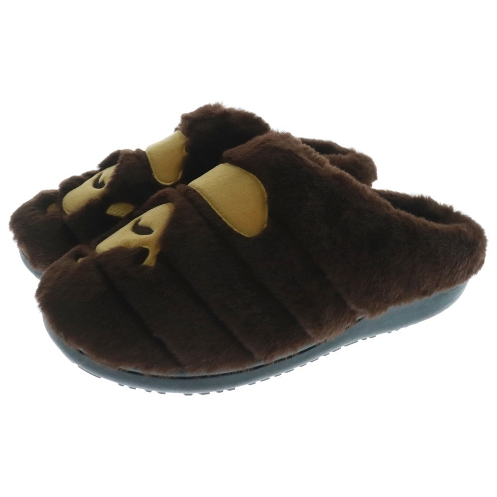 A BATHING APE(アベイシングエイプ) ×SUBU APE HEAD PUFFER SANDALS スブ サンダル ローカットシューズ ブラウン 1K80191901