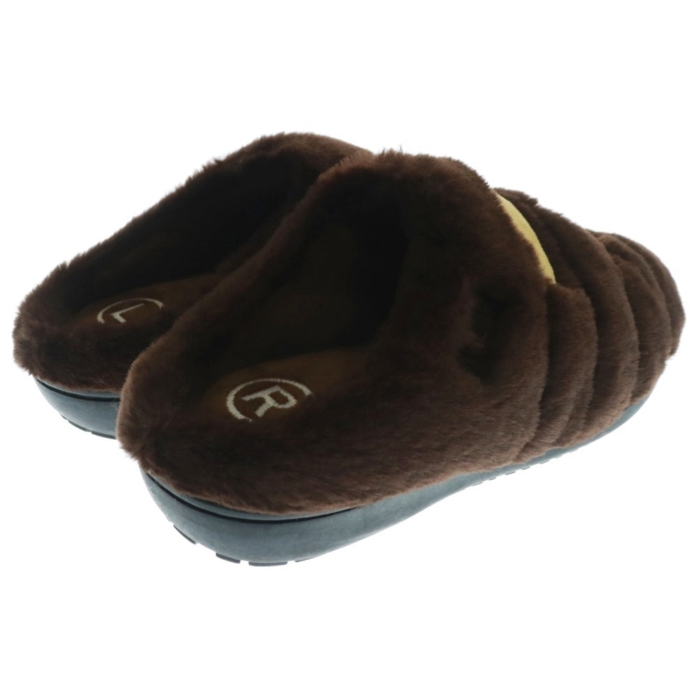 A BATHING APE(アベイシングエイプ) ×SUBU APE HEAD PUFFER SANDALS スブ サンダル ローカットシューズ ブラウン 1K80191901