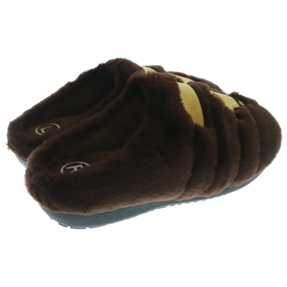 A BATHING APE(アベイシングエイプ) ×SUBU APE HEAD PUFFER SANDALS スブ サンダル ローカットシューズ ブラウン 1K80191901