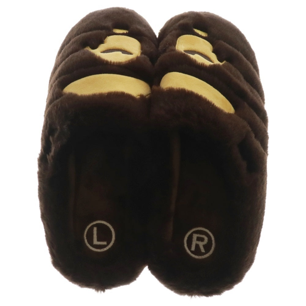 A BATHING APE(アベイシングエイプ) ×SUBU APE HEAD PUFFER SANDALS スブ サンダル ローカットシューズ ブラウン 1K80191901