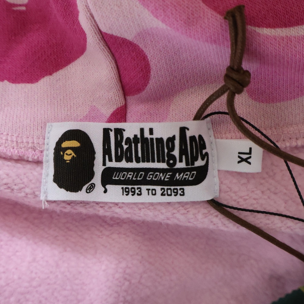 A BATHING APE(アベイシングエイプ) ×CACTUS JACK×DON TOLIVER FAUX FUR SHARK ZIP HOODIE カクタスジャック ドン トリバー フェイクファー ジップアップスウェットパーカー 001ZPK731901C