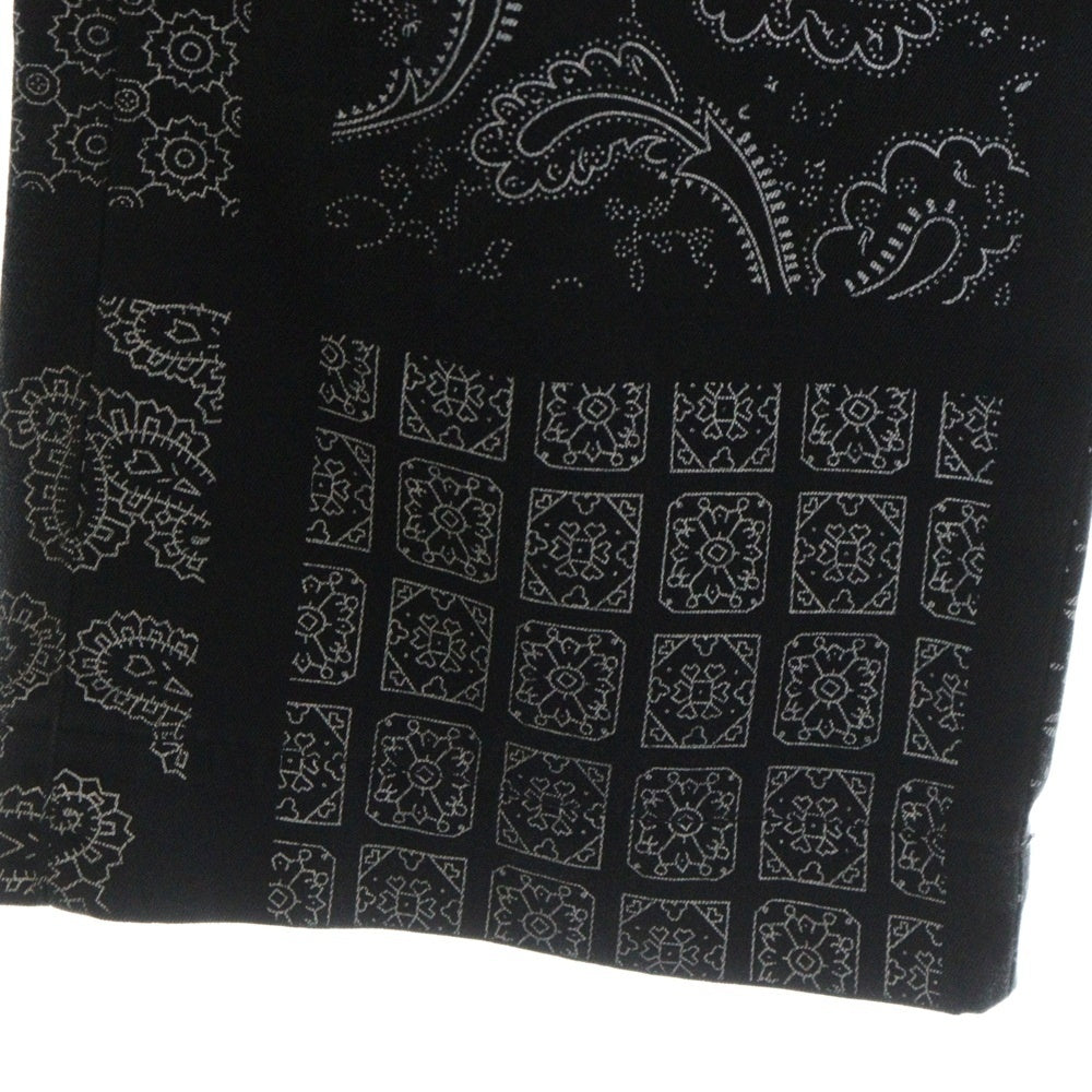 SUPREME(シュプリーム) 20SS Paisley Grid Chino Pant ペイズリーグリッドチノロングパンツ ブラック