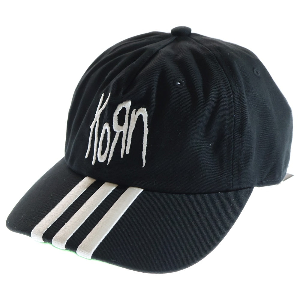 adidas Originals(アディダスオリジナルス) ×Korn Cap コーン 刺繍キャップ 帽子 ブラック JF3139