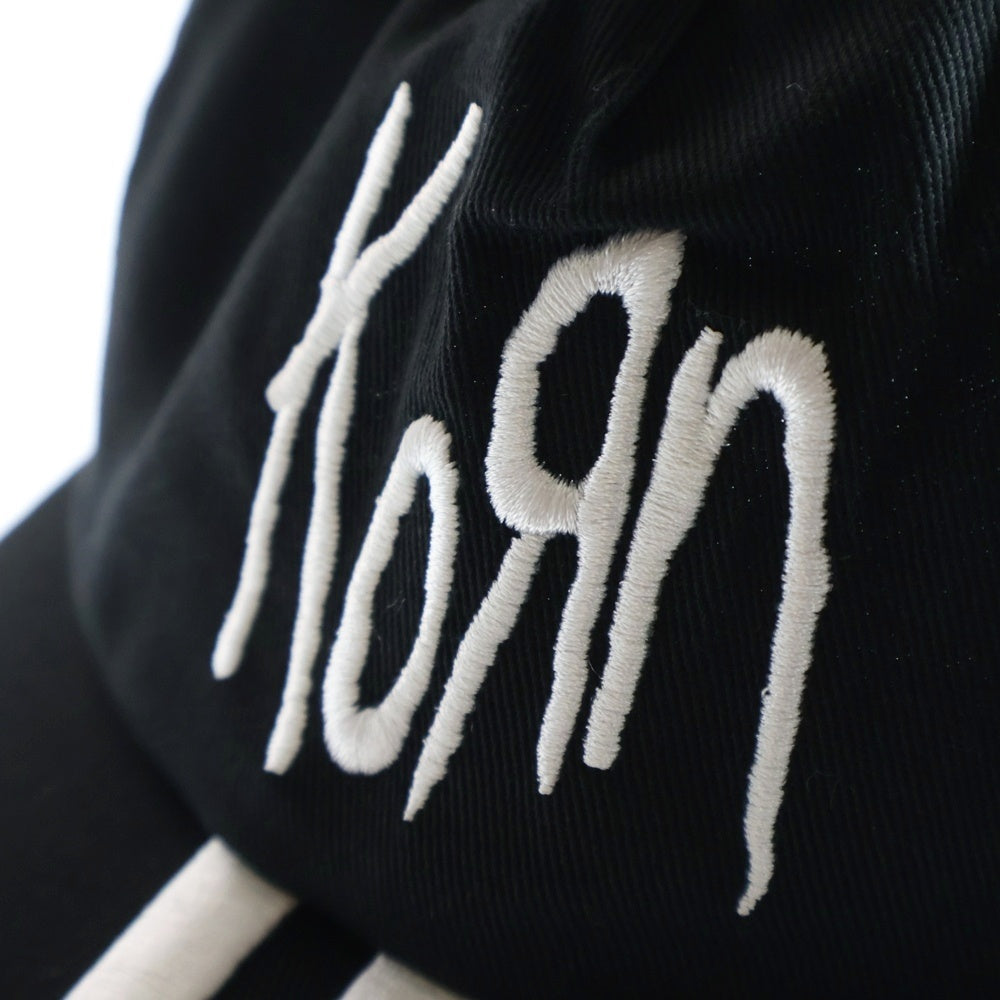 adidas Originals(アディダスオリジナルス) ×Korn Cap コーン 刺繍キャップ 帽子 ブラック JF3139