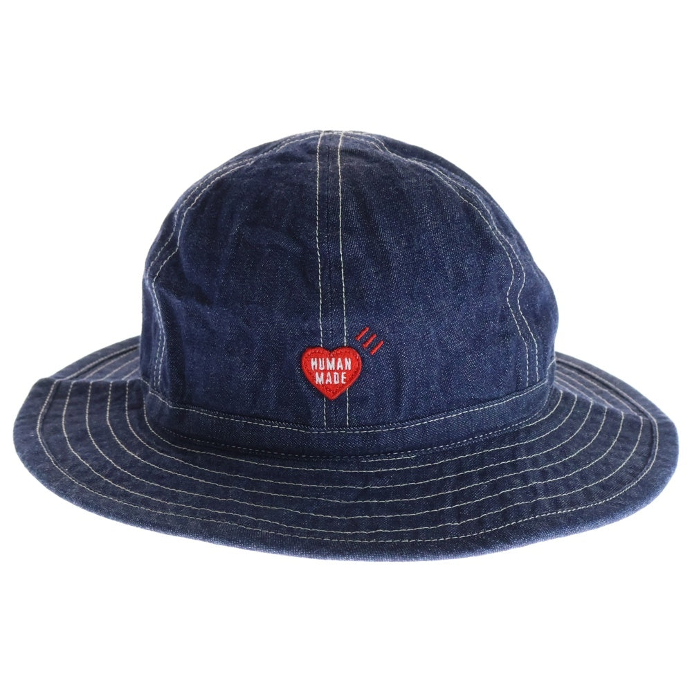 HUMAN MADE(ヒューマンメイド) DENIM HAT デニムバケットハット 帽子 インディゴ HM29GD001