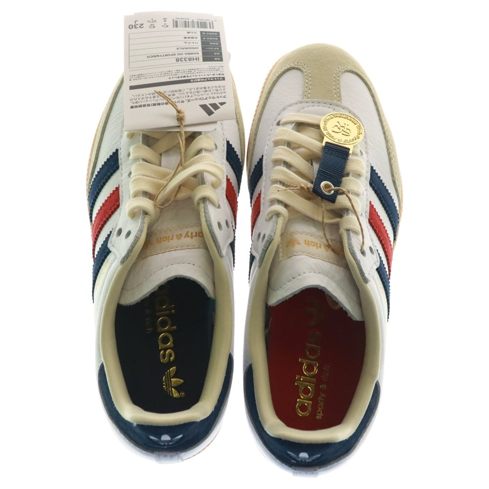 adidas Originals(アディダスオリジナルス) ×SPORTY&RICH SAMBA OG スポーティアンドリッチ サンバ ローカットスニーカー ホワイト レディース US5/23cm IH8338