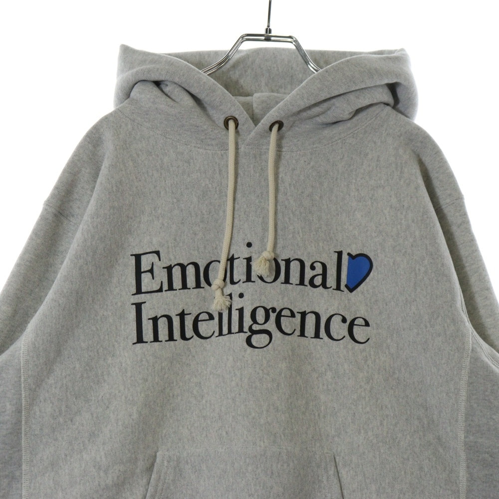 CHAMPION(チャンピオン) ×VARIOUS ARTISTS REVERSE WEAVE HOODIE ヴァリアス アーティスト リバースウィーブ プルオーバースウェットパーカー フーディー グレー C8-Z112