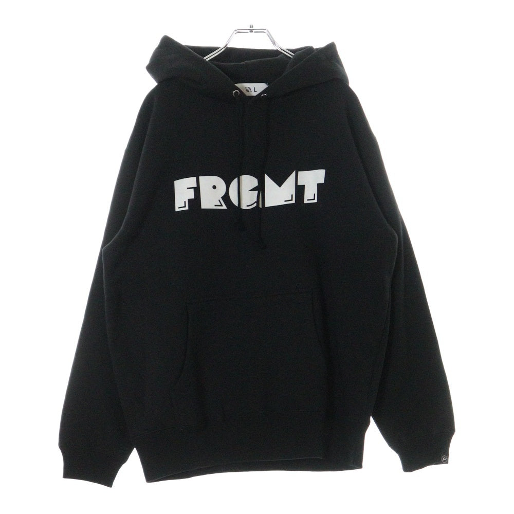 FRAGMENT DESIGN(フラグメントデザイン) ×VARIOUS ARTISTS PAC MAN GHOST FRGMT HOODIE ヴァリアス アーティスト パックマン プルオーバースウェットパーカー フーディー ブラック