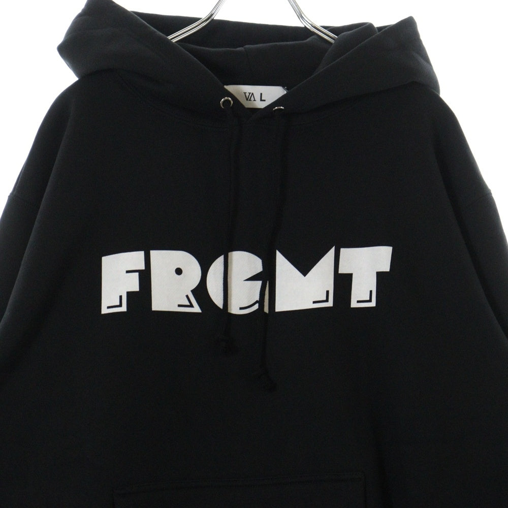 FRAGMENT DESIGN(フラグメントデザイン) ×VARIOUS ARTISTS PAC MAN GHOST FRGMT HOODIE ヴァリアス アーティスト パックマン プルオーバースウェットパーカー フーディー ブラック