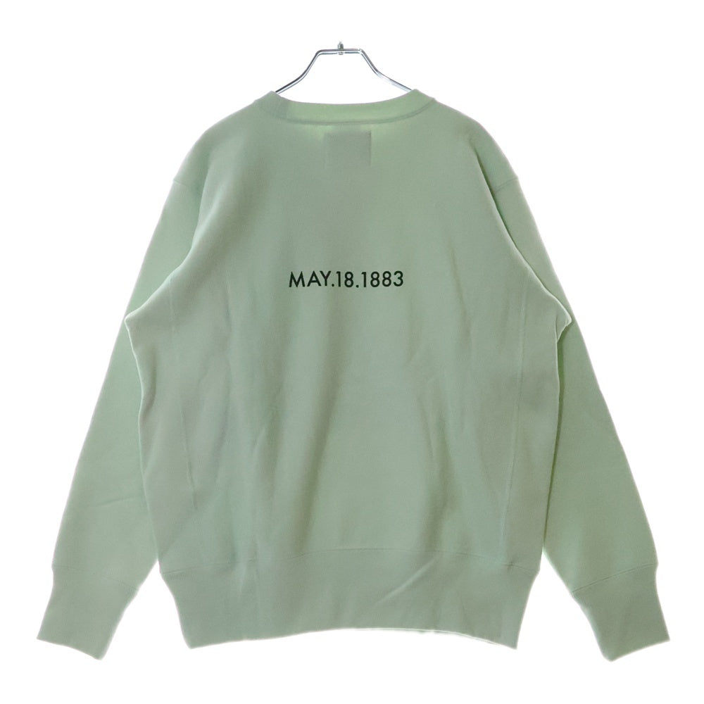 CHAMPION(チャンピオン) ×VARIOUS ARTISTS REVERSE WEAVE SWEATSHIRT ヴァリアス アーティスト リバースウィーブ クルーネックスウェットトレーナー グリーン C8-Z027