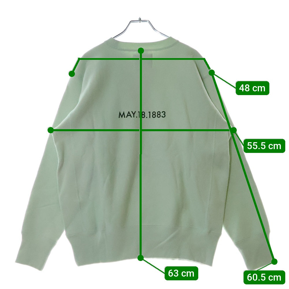 CHAMPION(チャンピオン) ×VARIOUS ARTISTS REVERSE WEAVE SWEATSHIRT ヴァリアス アーティスト リバースウィーブ クルーネックスウェットトレーナー グリーン C8-Z027