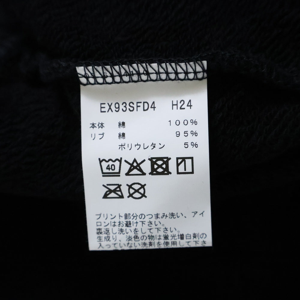 agnes b.(アニエスベー) ×VARIOUS ARTISTS ×FRAGMENT SWEATSHIRT ヴァリアス アーティスト フラグメントデザイン クルーネックスウェットトレーナー ブラック EX93SFD4