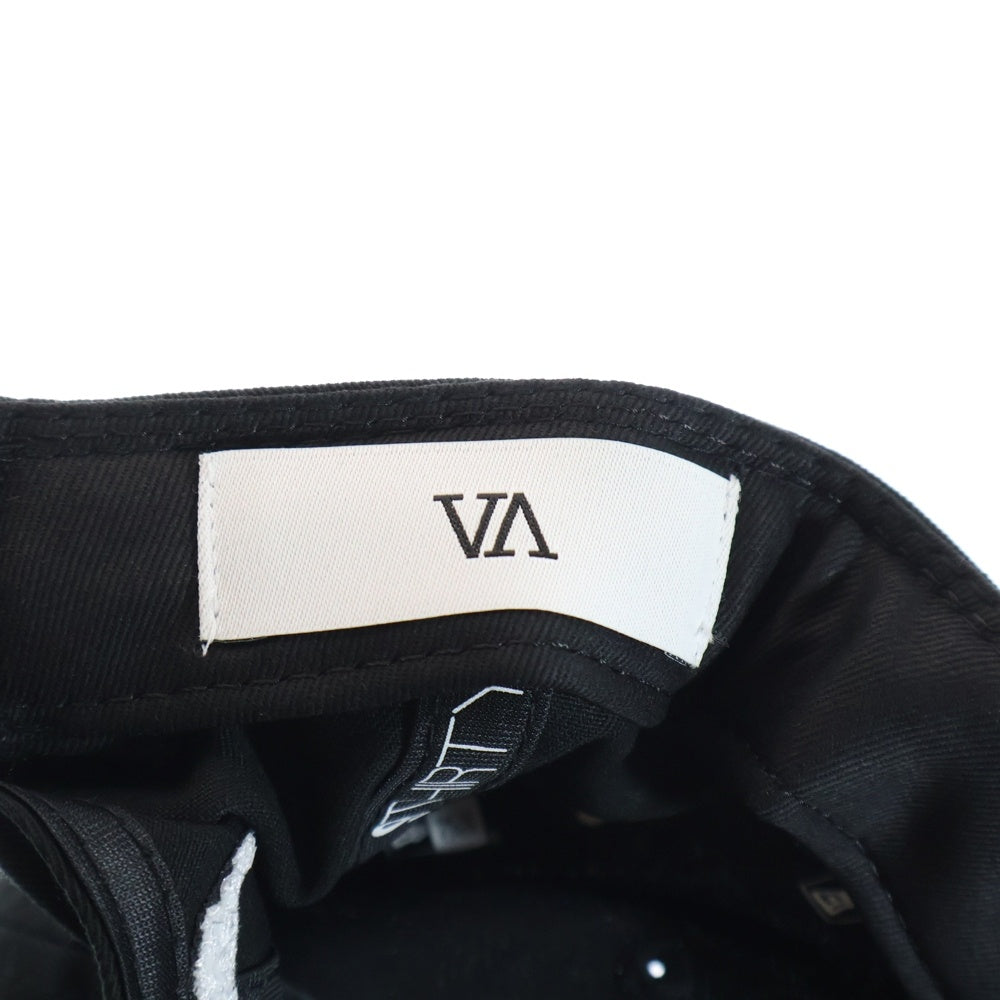 NEW ERA(ニューエラ) ×VARIOUS ARTISTS ×UNDERCOVER CAP ヴァリアス アーティスト アンダーカバー ロゴ刺繍キャップ 帽子 ブラック