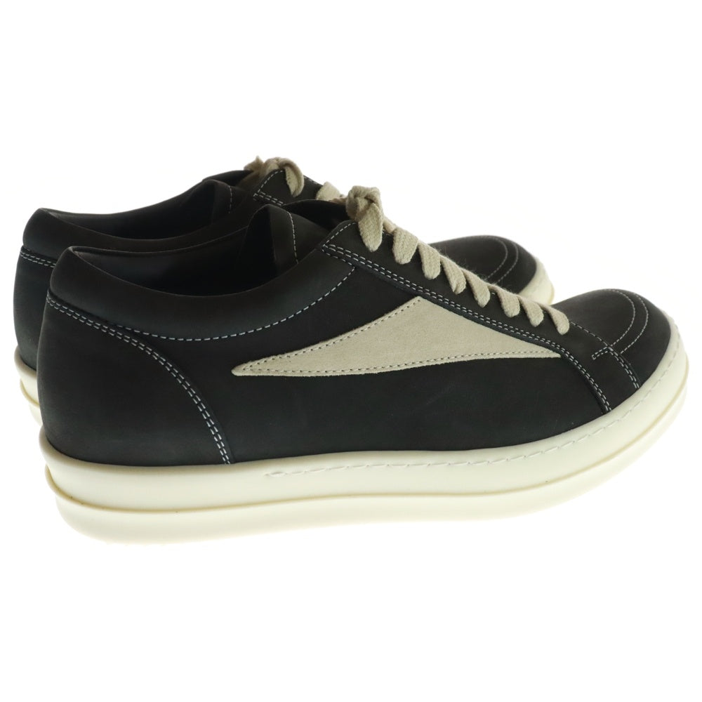 Rick Owens(リックオウエンス) VINTAGE SNEAKS ヴィンテージスニーカー レザーローカットスニーカー グレー RU02D6897 LWNLVS