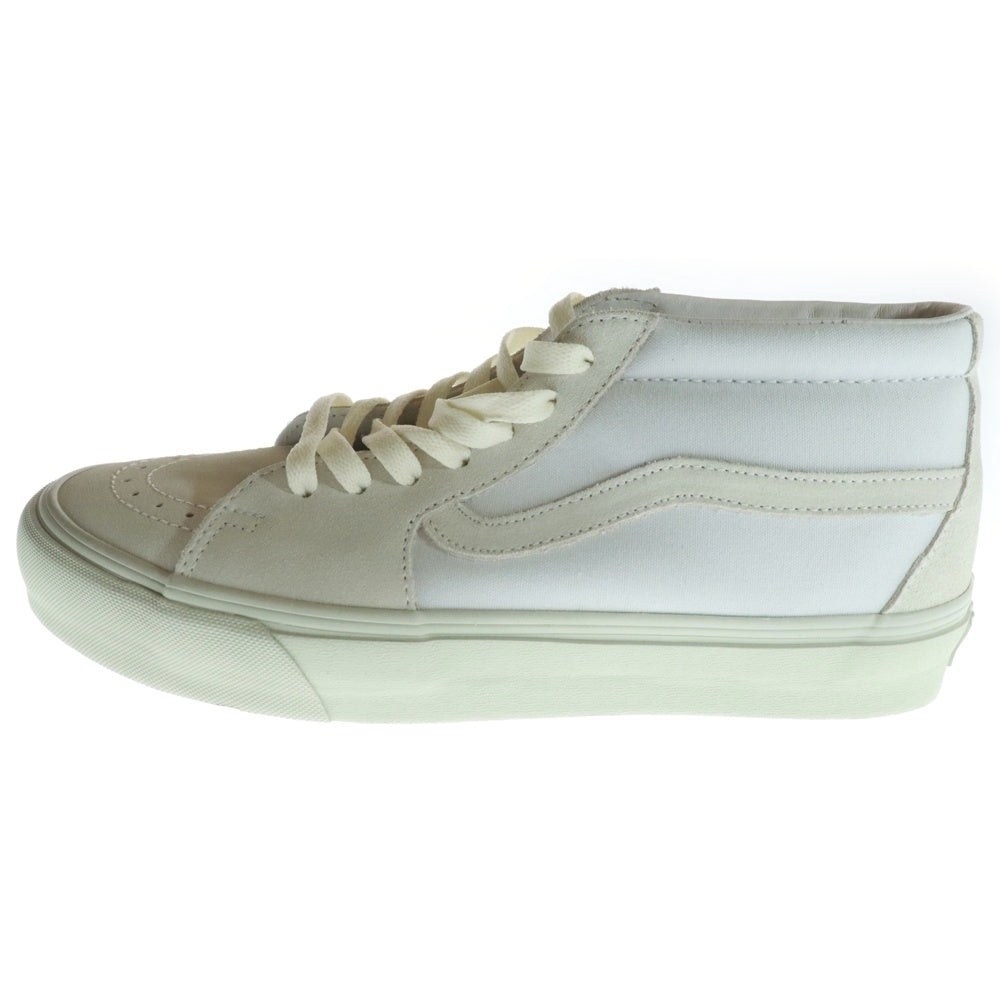 VANS(ヴァンズ) ×JJJJound Sk8-Mid Vlt Lx ジョウンド スケート ミッドカットスニーカー ホワイト US10/28cm VN0A7TNHW001
