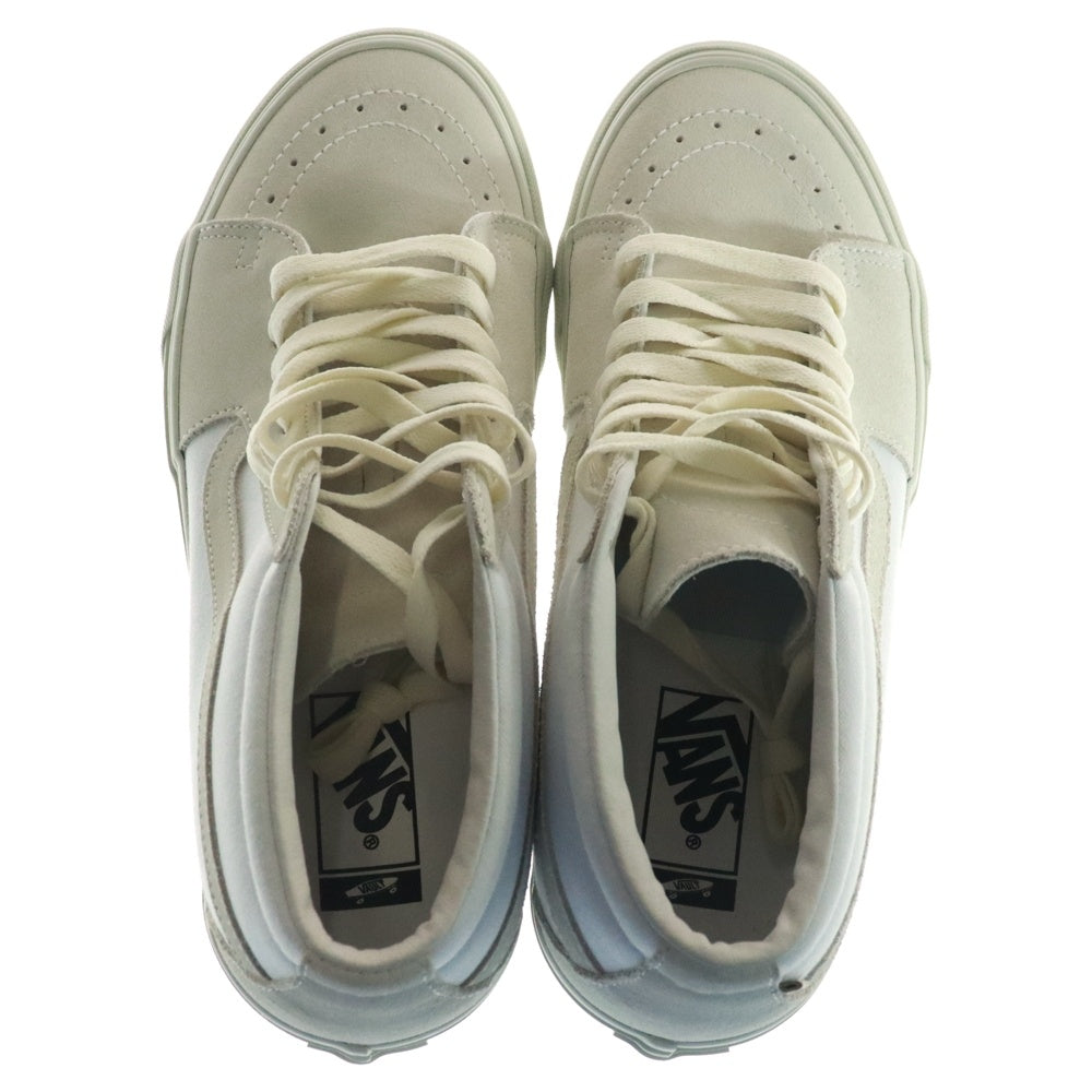 VANS(ヴァンズ) ×JJJJound Sk8-Mid Vlt Lx ジョウンド スケート ミッドカットスニーカー ホワイト US10/28cm VN0A7TNHW001