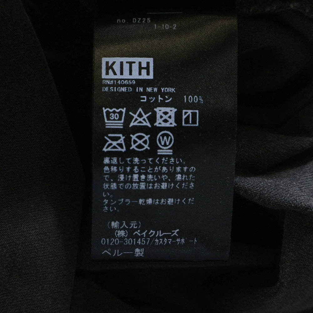 KITH(キス) ×BATMAN Dark Knight Rises Vintage Tee バットマン ダークナイト ヴィンテージ 半袖Tシャツ グレー