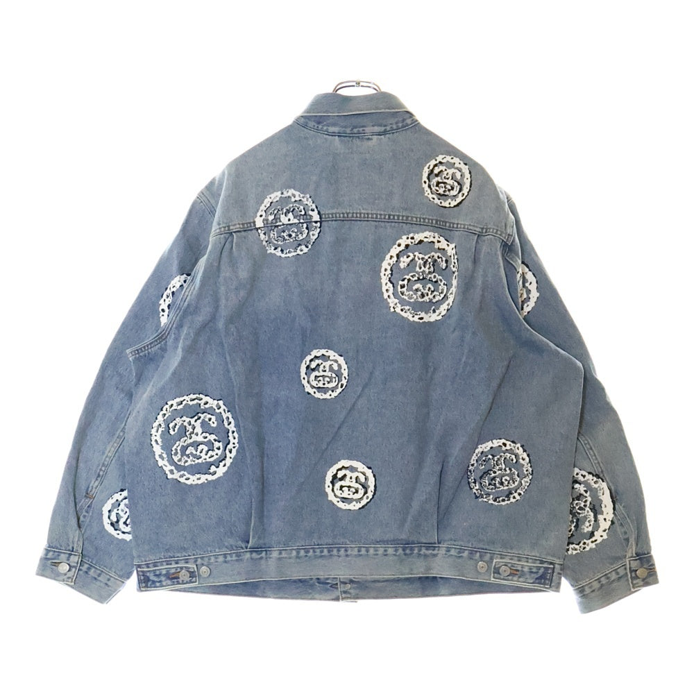 DENIM TEARS(デニムティアーズ) ×STUSSY Levi's Type2 Denim Jacket ステューシー リーバイス デニムジャケット インディゴ
